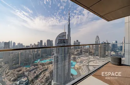 Apartment - 2 Bedrooms - 3 Bathrooms for rent in Boulevard Point - Downtown Dubai - Dubai