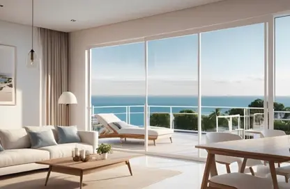 Apartment - 3 Bedrooms - 4 Bathrooms for sale in Ajman Corniche Residences - Ajman Corniche Road - Ajman