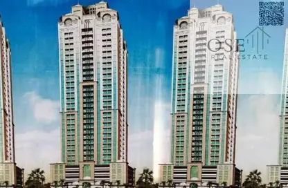 Apartment - 1 Bedroom - 2 Bathrooms for sale in Al Aamra Tower - Al Amerah - Ajman