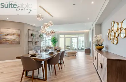 Apartment - 3 Bedrooms - 4 Bathrooms for sale in Jash Falqa - Shoreline Apartments - Palm Jumeirah - Dubai