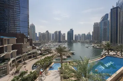 Apartment - 2 Bedrooms - 3 Bathrooms for rent in Damac Heights - Dubai Marina - Dubai