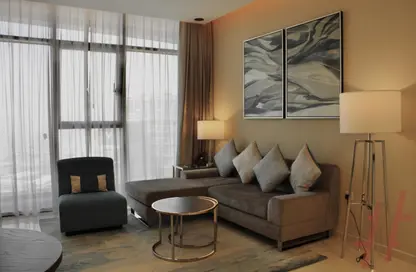 النزل و الشقق الفندقية - غرفة نوم - 2 حمامات للايجار في آيكن سيتي - الخليج التجاري - دبي