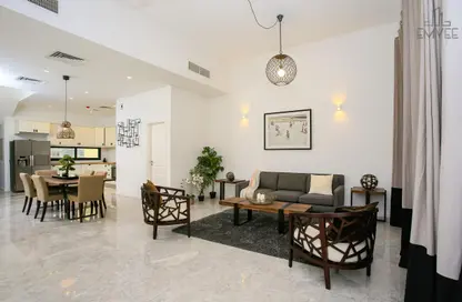 Living / Dining Room image for: Townhouse - 4 Bedrooms - 6 Bathrooms for sale in Westar Crest Townhouses - Jumeirah Village Circle - Dubai, Image 1