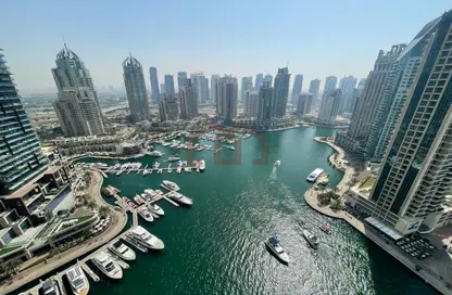 Water View image for: Apartment - 2 Bedrooms - 3 Bathrooms for rent in Cayan Tower - Dubai Marina - Dubai, Image 1