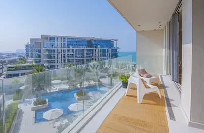 Balcony image for: Apartment - 3 Bedrooms - 4 Bathrooms for sale in Mamsha Al Saadiyat - Saadiyat Cultural District - Saadiyat Island - Abu Dhabi, Image 1