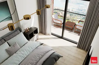 Apartment - 1 Bedroom - 1 Bathroom for rent in Binghatti Emerald - District 15 - Jumeirah Village Circle - Dubai