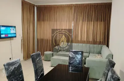 شقة - 2 غرف نوم - 2 حمامات للايجار في أبراج عجمان وان - الصوان - عجمان