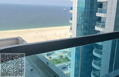 Apartment - 2 Bedrooms - 3 Bathrooms for sale in Corniche Tower - Ajman Corniche Road - Ajman