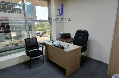 Office Space - Studio - 2 Bathrooms for rent in Cornich Al Khalidiya - Al Khalidiya - Abu Dhabi