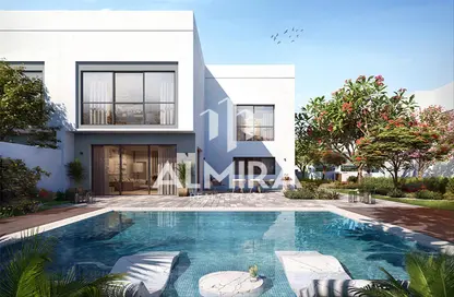 Pool image for: Villa - 3 Bedrooms - 4 Bathrooms for sale in The Magnolias - Yas Acres - Yas Island - Abu Dhabi, Image 1
