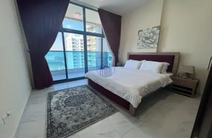 Room / Bedroom image for: Apartment - 2 Bedrooms - 3 Bathrooms for sale in Sydney Tower - Jumeirah Village Circle - Dubai, Image 1