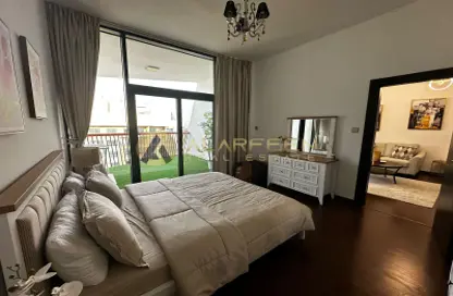 Room / Bedroom image for: Apartment - 1 Bedroom - 2 Bathrooms for rent in Binghatti Views - Dubai Silicon Oasis - Dubai, Image 1