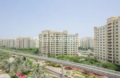 شقة - 2 غرف نوم - 4 حمامات للايجار في الميل الذهبي 1 - الميل الذهبي - نخلة جميرا - دبي