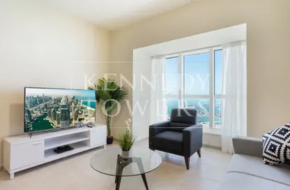 Apartment - 1 Bedroom - 2 Bathrooms for rent in Elite Residence - Dubai Marina - Dubai