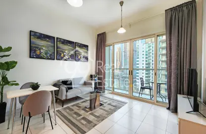 Apartment - 1 Bedroom - 2 Bathrooms for rent in Marina View Tower A - Marina View - Dubai Marina - Dubai
