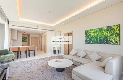 شقة - غرفة نوم - 2 حمامات للايجار في برج النخيل - نخلة جميرا - دبي