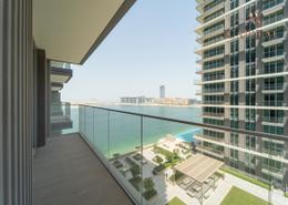 Balcony image for: Apartment - 1 bedroom - 1 bathroom for rent in Beach Isle - EMAAR Beachfront - Dubai Harbour - Dubai, Image 1