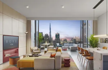 Apartment - 1 Bedroom - 1 Bathroom for sale in Rove Home Downtown - Downtown Dubai - Dubai