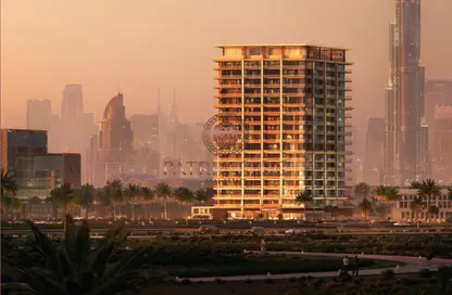 Apartment - 1 Bedroom - 2 Bathrooms for sale in Binghatti Pinnacle - Al Jaddaf - Dubai