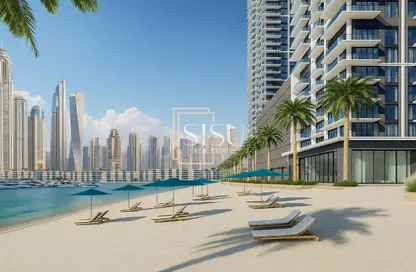 Apartment - 1 Bedroom - 2 Bathrooms for sale in Beach Mansion - EMAAR Beachfront - Dubai Harbour - Dubai