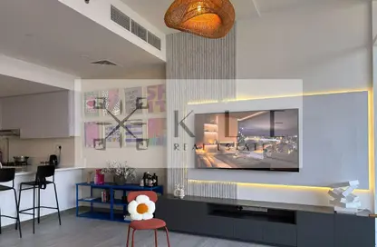 Apartment - 1 Bedroom - 2 Bathrooms for rent in Hameni Tower - Jumeirah Village Circle - Dubai
