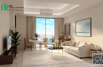 Apartment - 1 Bedroom - 2 Bathrooms for sale in Ajman Creek Towers - Al Rashidiya 1 - Al Rashidiya - Ajman
