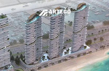 Apartment - 1 Bedroom - 2 Bathrooms for sale in Tower C - Damac Bay - Dubai Harbour - Dubai