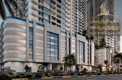 Apartment - 2 Bedrooms - 3 Bathrooms for sale in Ajman Creek Towers - Al Rashidiya 1 - Al Rashidiya - Ajman