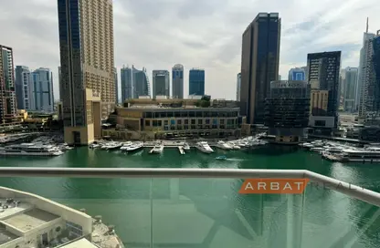 Apartment - 1 Bedroom - 2 Bathrooms for rent in Bay Central West - Bay Central - Dubai Marina - Dubai