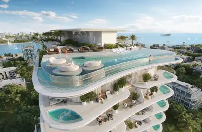 Apartment - 1 Bedroom - 2 Bathrooms for sale in Beach Walk III by Imtiaz - Dubai Islands - Deira - Dubai