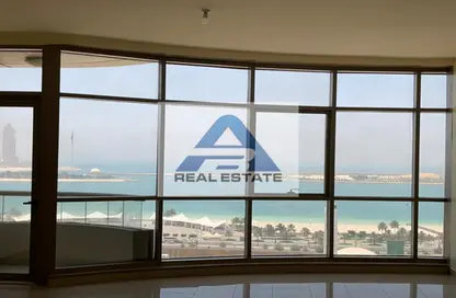 Balcony image for: Apartment - 3 Bedrooms - 4 Bathrooms for rent in The Crystal Tower - Al Khalidiya - Abu Dhabi, Image 1