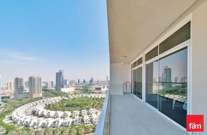 Terrace image for: Apartment - 2 Bedrooms - 2 Bathrooms for sale in Hameni Tower - Jumeirah Village Circle - Dubai, Image 1
