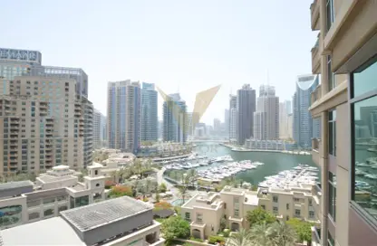 Apartment - 3 Bedrooms - 2 Bathrooms for rent in Al Fairooz Tower - Emaar 6 Towers - Dubai Marina - Dubai