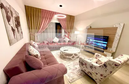 Apartment - 2 Bedrooms - 3 Bathrooms for rent in Al Shahid Tower - Al Qasba - Sharjah