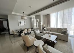 Living / Dining Room image for: Hotel and Hotel Apartment - 2 bedrooms - 3 bathrooms for rent in The Address Sky View Tower 1 - The Address Sky View Towers - Downtown Dubai - Dubai, Image 1