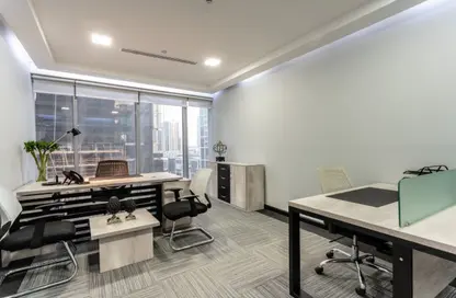 Office Space - Studio - 1 Bathroom for rent in Opal Tower - Business Bay - Dubai