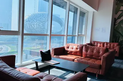 مكتب - استوديو - 2 حمامات للايجار في برج لطيفة - شارع الشيخ زايد - دبي مكتب - استوديو - 2 حمامات للايجار في برج لطيفة - شارع الشيخ زايد - دبي