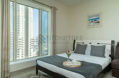 Apartment - Studio - 1 Bathroom for rent in Icon Tower 1 - JLT Cluster M - Jumeirah Lake Towers - Dubai