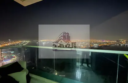 Balcony image for: Apartment - 1 Bathroom for rent in Oasis Tower - Al Rashidiya 1 - Al Rashidiya - Ajman, Image 1