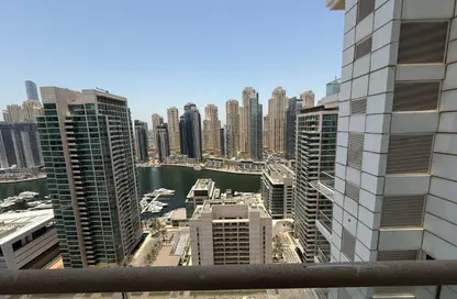 شقة - غرفة نوم - 2 حمامات للايجار في برج أوبال المارينا - دبي مارينا - دبي