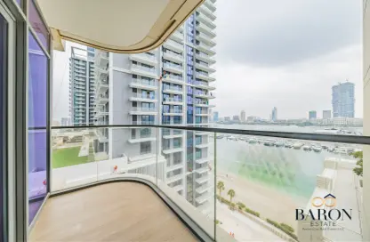 شقة - 2 غرف نوم - 3 حمامات للايجار في برج Marina Vista 2 - مارينا فيستا - إعمار بيتشفرونت - دبي هاربور - دبي