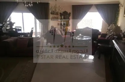 Living / Dining Room image for: Apartment - 3 Bedrooms - 4 Bathrooms for sale in Al Khan - Sharjah, Image 1
