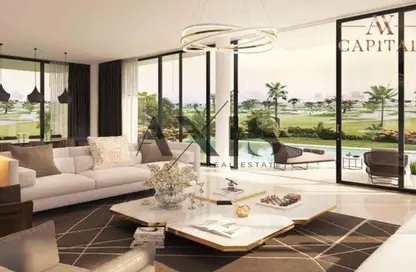 Living Room image for: Apartment - 4 Bedrooms - 5 Bathrooms for sale in Park Residences - DAMAC Hills - Dubai, Image 1