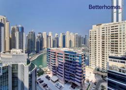 Outdoor Building image for: Apartment - 1 bedroom - 2 bathrooms for sale in The Waves Tower A - The Waves - Dubai Marina - Dubai, Image 1