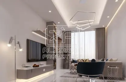 Apartment - 3 Bedrooms - 4 Bathrooms for sale in Faradis Tower - Al Mamzar - Sharjah - Sharjah