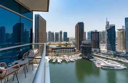 Apartment - Studio - 1 Bathroom for rent in Bay Central West - Bay Central - Dubai Marina - Dubai
