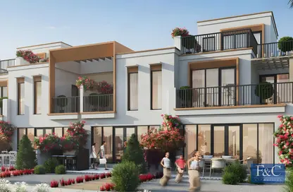 Townhouse - 4 Bedrooms - 3 Bathrooms for sale in Mykonos - Damac Lagoons - Dubai