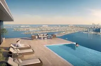 Apartment - 1 Bedroom - 1 Bathroom for sale in Palace Beach Residence - EMAAR Beachfront - Dubai Harbour - Dubai