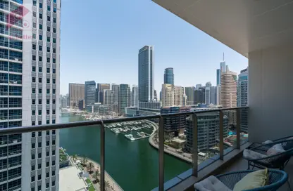 Apartment - 1 Bedroom - 1 Bathroom for rent in Sparkle Tower 1 - Sparkle Towers - Dubai Marina - Dubai