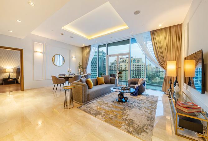 Apartment - 2 Bedrooms - 3 Bathrooms for rent in Oceana Southern - Oceana - Palm Jumeirah - Dubai